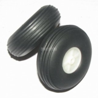 D127*?5.1*H41mm Ultra Light and High Flexibility Rubber PU Wheel