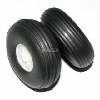 D70*?3.1*H26.5mm Ultra Light and High Flexibility Rubber PU Whee