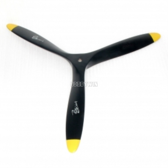 3 Bladed 11x7 Engine Wood Propeller black