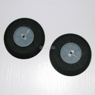 D70*?3*H20mm EVA Sponge Tyre & Plastic Hub wheels