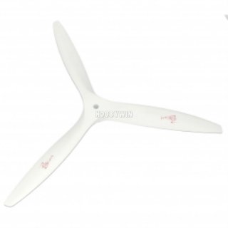 3 Bladed 14x6 Engine Wood Propeller White