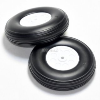 D102*?5*H29mm Rubber PU Wheels +Plastic Hub