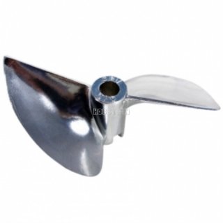 D70xP1.5 Chrome Plated Aluminum Propeller aperture 6.35mm