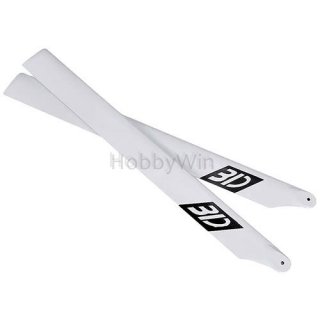 550mm Carbon Main Blades White