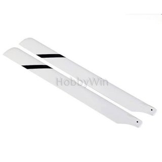 600mm Glassfiber Main Blades White