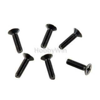 SST part 09141 Flat Head Screw 3x10mm 6pcs