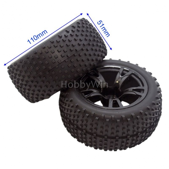 SST part 09407 Wheel Complete 2pcs