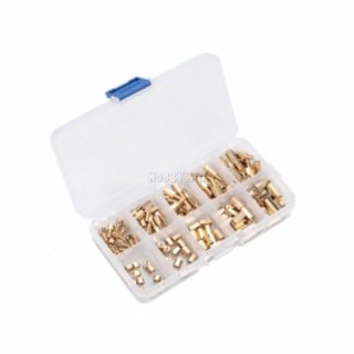 RJX1853 Brass Hex Spacer Set 4~12mm (M3) X150pcs