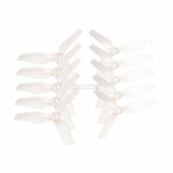 5042 CCW CW 3 blades Propeller Transparent White 5 Pairs