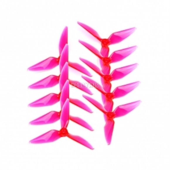 5051 CCW CW 3 Blades Propeller Transparent Pink 5 Pairs