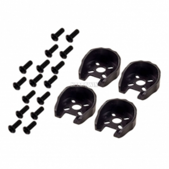 RJX part RJX1126 22 Series Motor Protection Mount Black X4