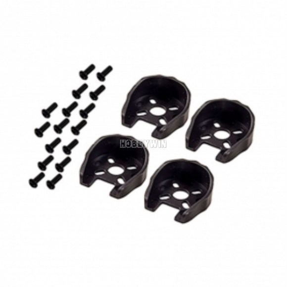 RJX part RJX1125 18 Series Motor Protection Mount Black X4