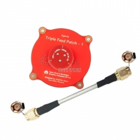 5.8 GHz 9.4dBi Triple Feed Patch Antenna SMA Male