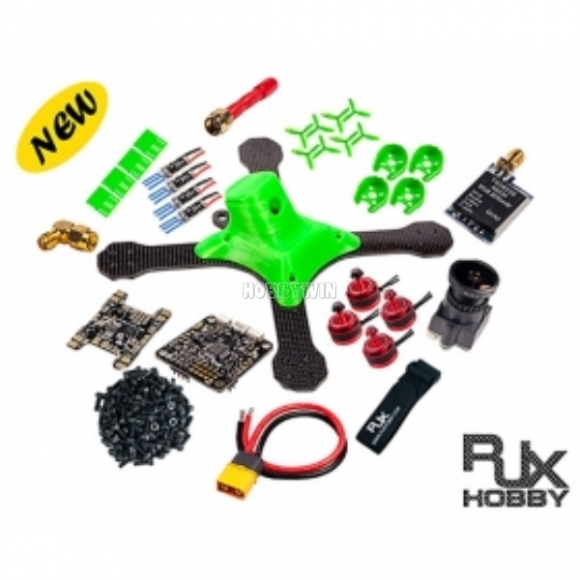 RJX XBR 220 FPV Racing Drone RC Quadcoper PNP Kit -Unassembled