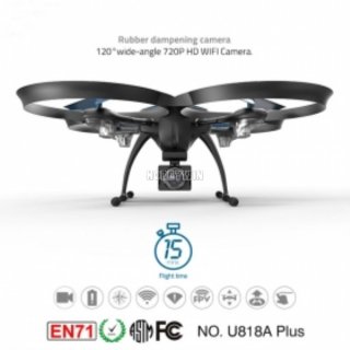 Discovery II -U818A Plus RC WiFi FPV UFO Drone +HD Camera