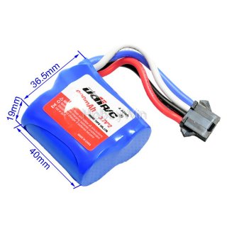 UdiR/C part UDI001 -08A Battery 2x3.7V 600mAh SM4P plug