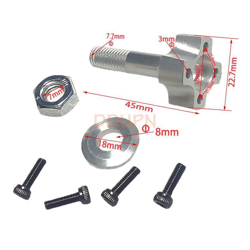 FMS part DZX003 4250 Motor Shaft