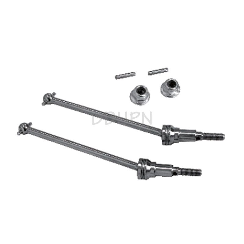 HBX part T2111 Front Universal Shafts +Lock Nuts +Pins