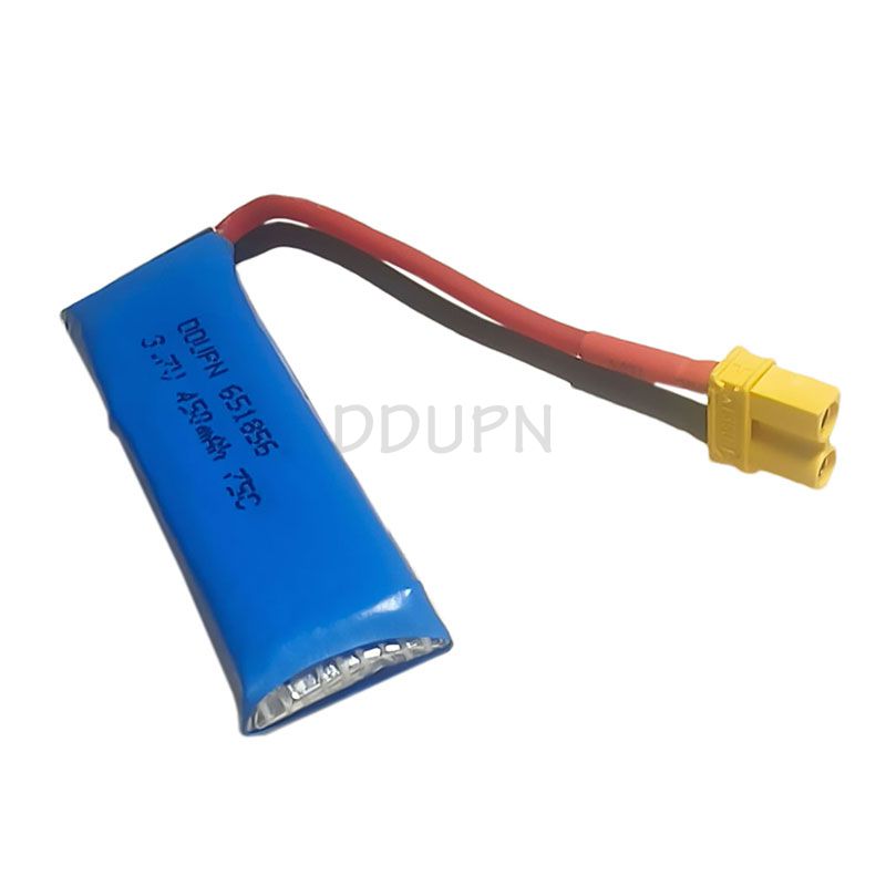 3.7V 1S 450mAh 75C LiPO Battery XT30 Plug