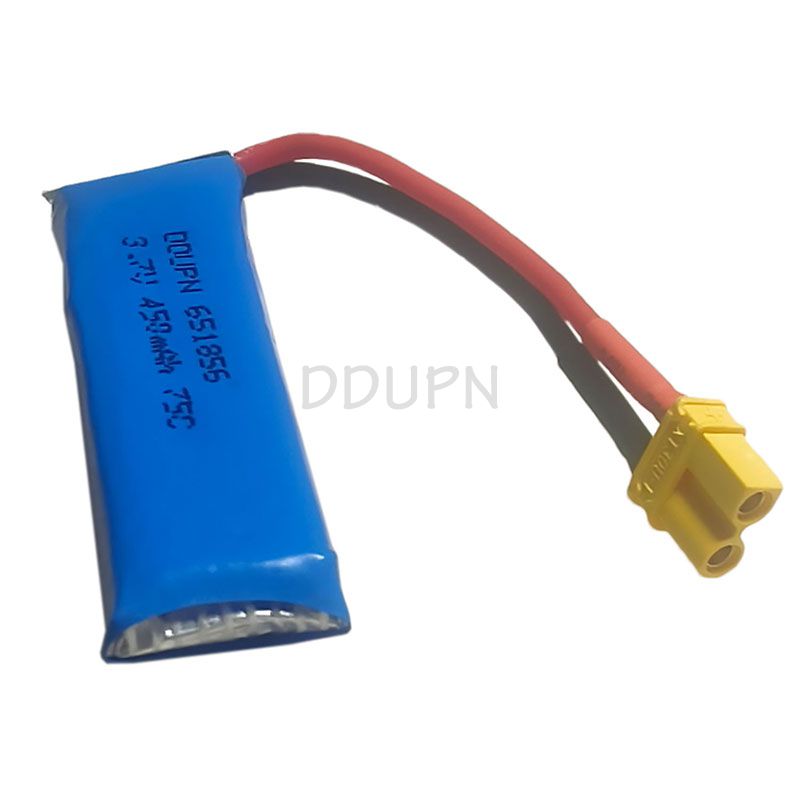 3.7V 1S 450mAh 75C LiPO Battery XT30 Plug