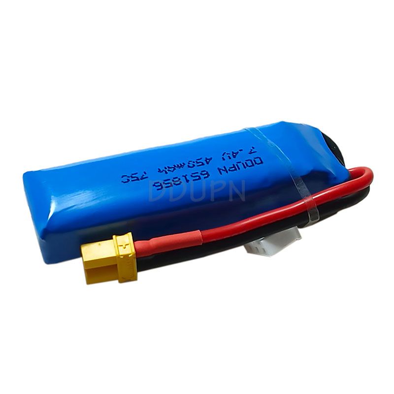 7.4V 2S 450mAh 75C LiPO Battery XT30 Plug