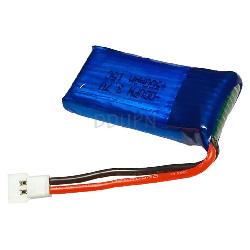 3.7V 1S 500mAh 15C LiPO Battery MX2.0 -2P Nor Plug